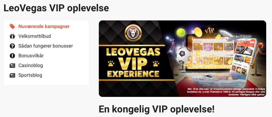 LeoVegas-VIP-program